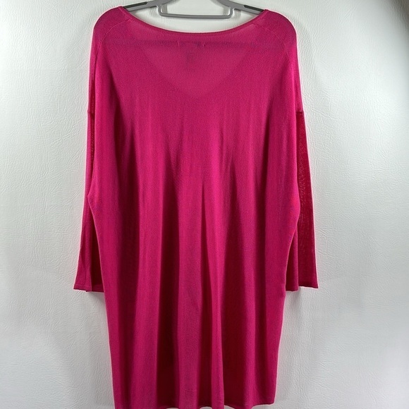 John Mark High-Low Lightweight Knit Tunic, M - Picture 5 of 5